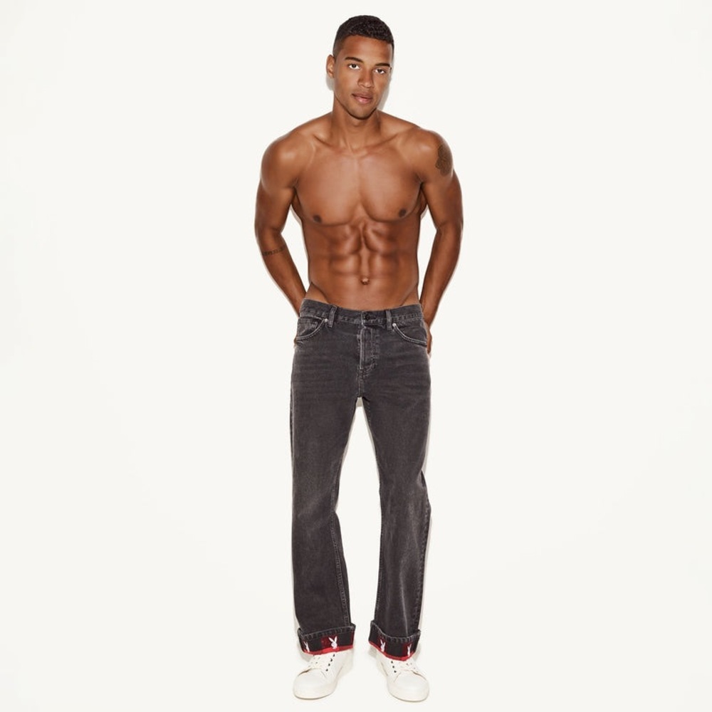 Playboy The Straight Leg Jean - Vintage Black Wash